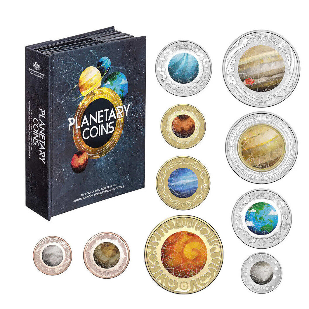 Elizabeth II, Planetary Set, 2017, UNC