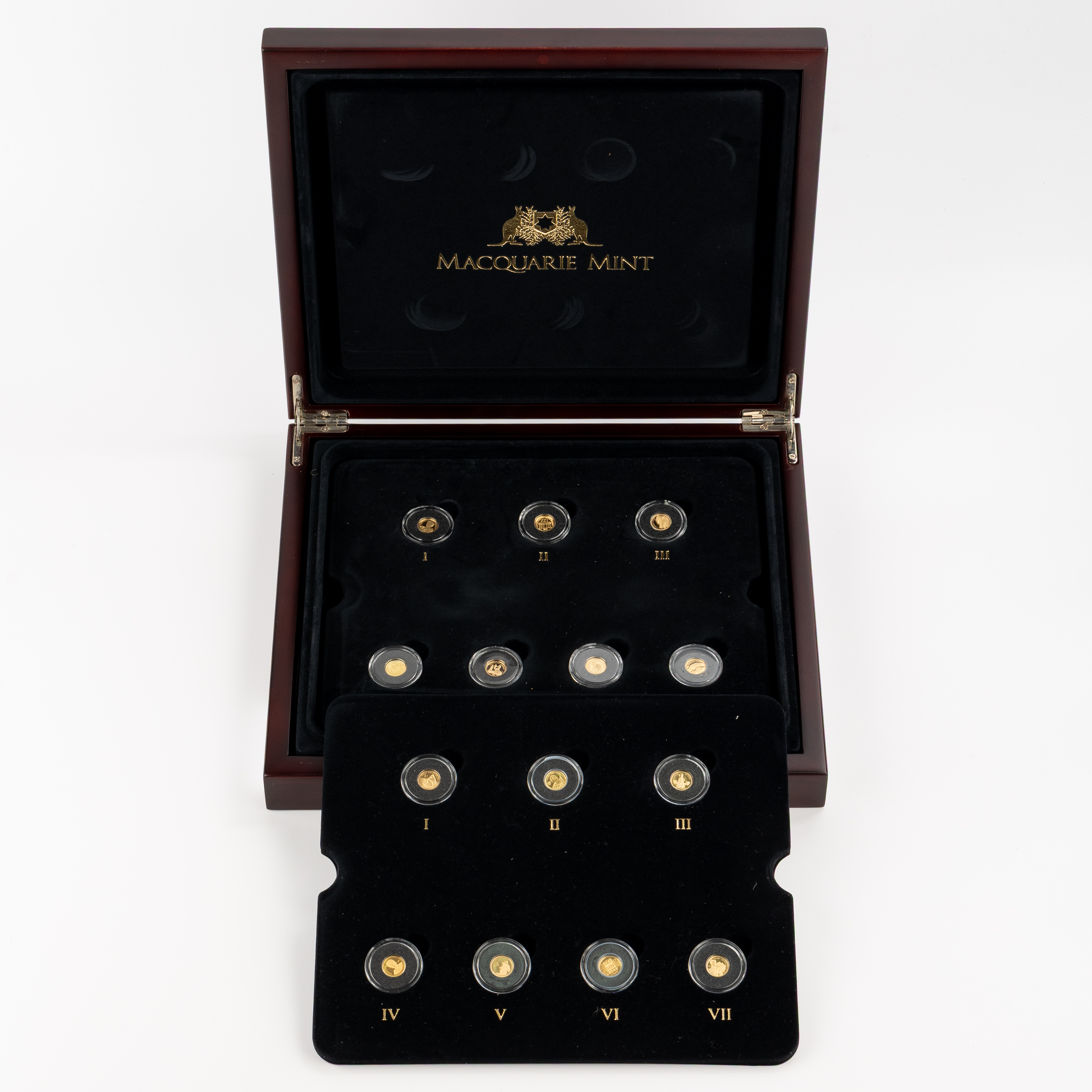 The Smallest Gold Coins of the World, Assorted, 2007 - 2018, FDC