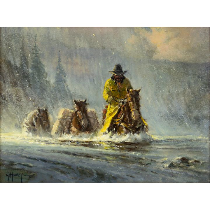G. Harvey (1933-2017), Ahead of the Storm, 1996