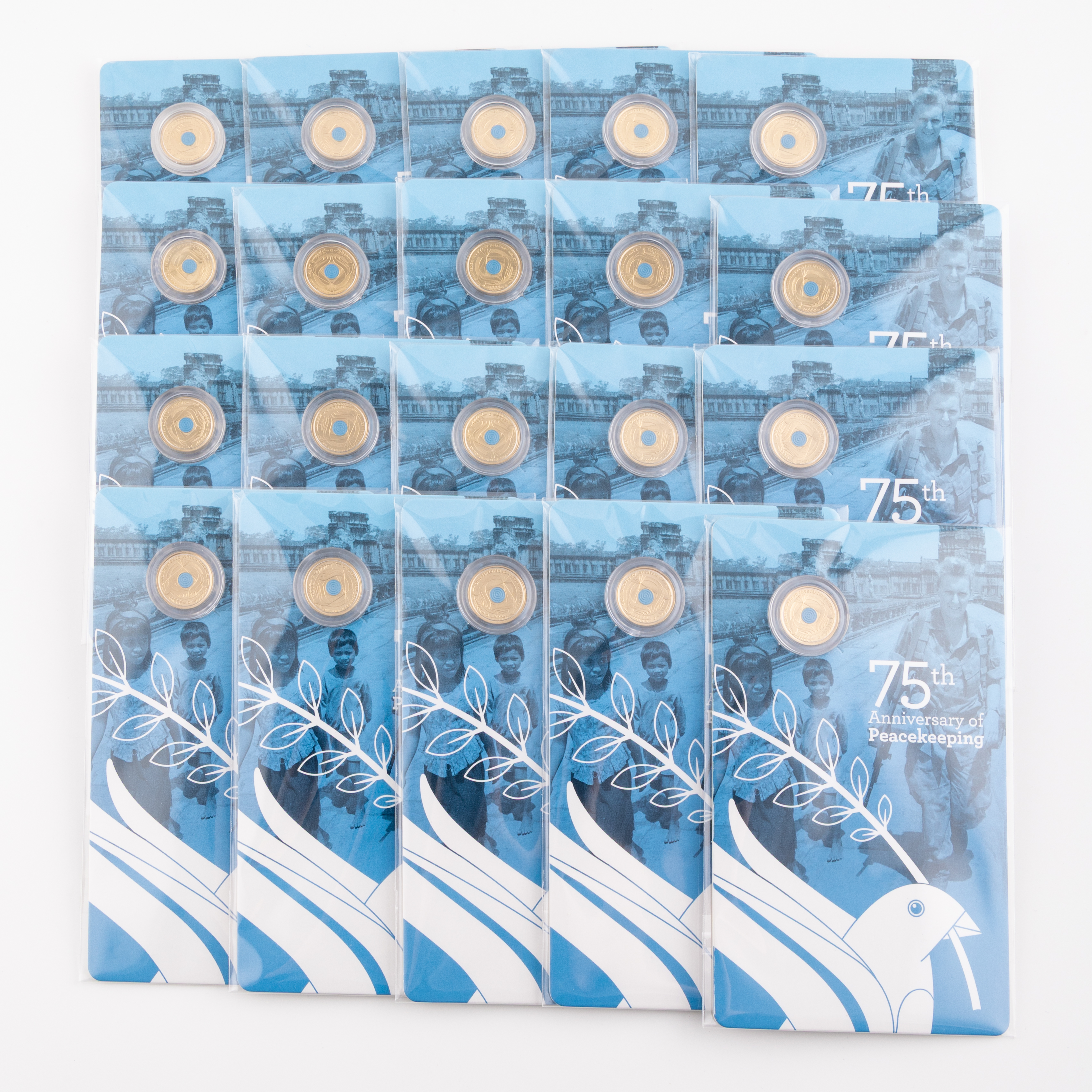 110 · Elizabeth II, RAM - 75th Anniversary of Peacekeeping, Two Dollars, 2022-C,  UNC