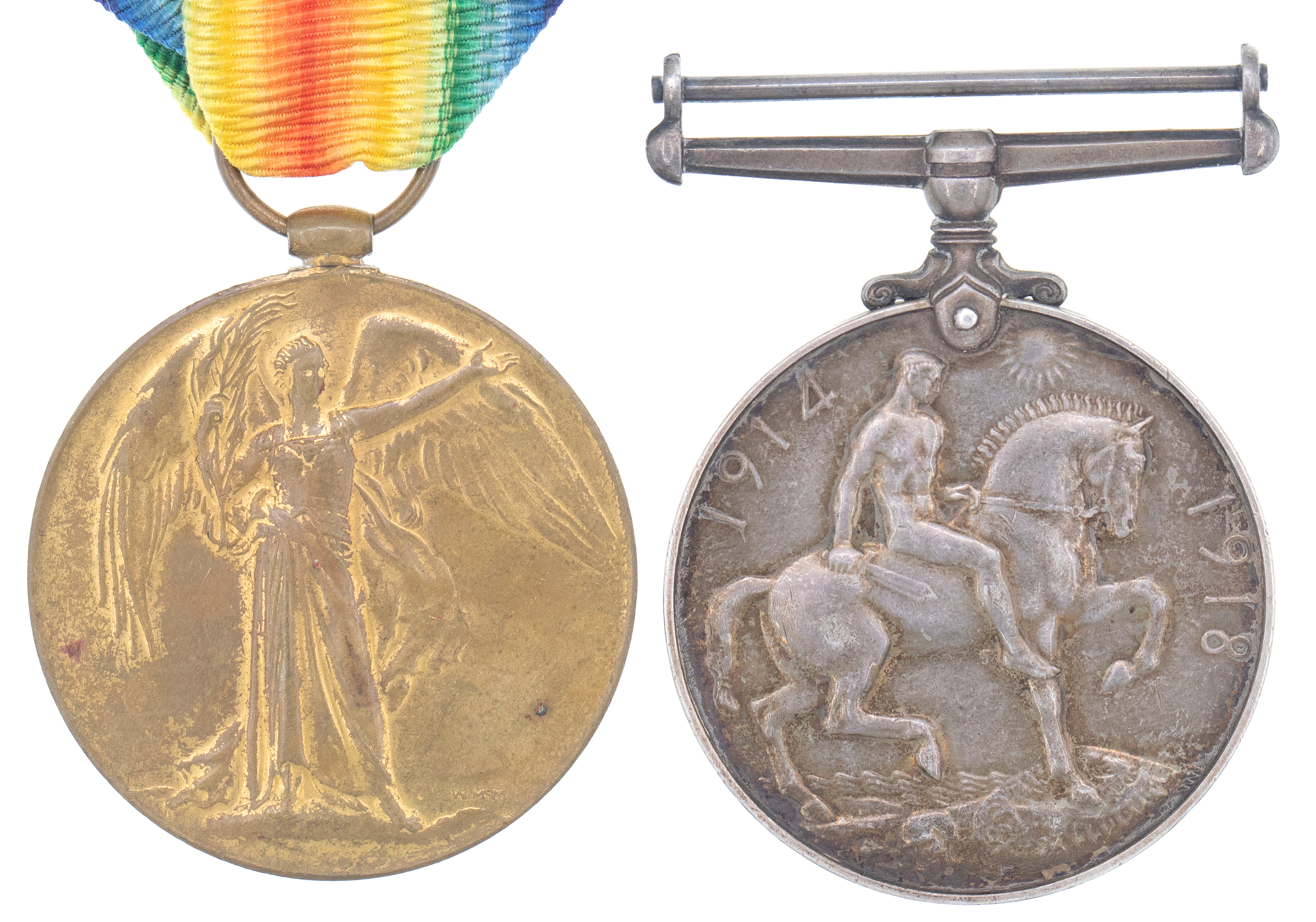 Great Britain, Army Service Corps Pair, 1914 - 1918, EF