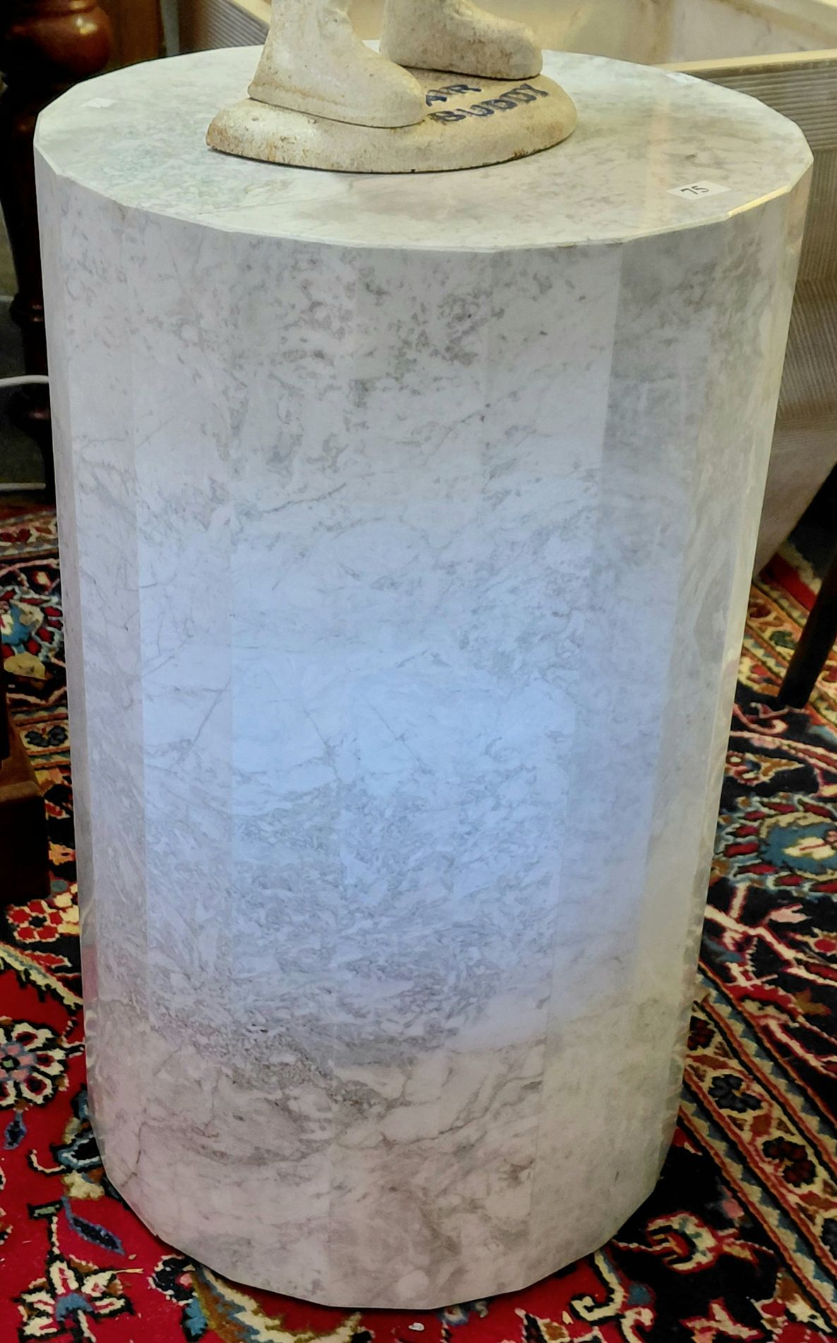 75 · MARBLE PEDESTAL