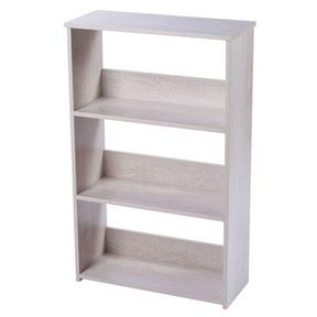 60cm Pikasso Bookshelf Lunar Ash Assembled Size: 60cm (W) x 98 2cm (H) x 25 2 (D)|Not Assembled