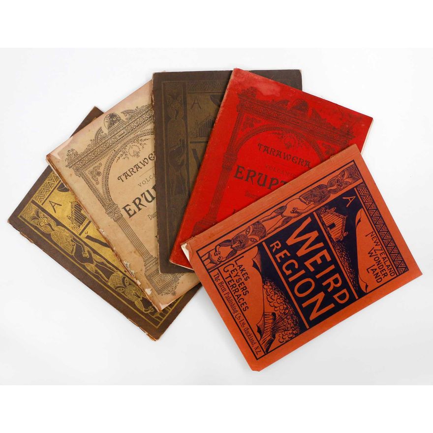 LEYS, THOMSON W.  [various issues] - The Volcanic Eruption at Tarawera