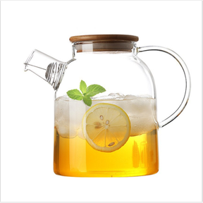 ***NEW 1.8L CLEAR GLASS KETTLE TEAPOT 527811***