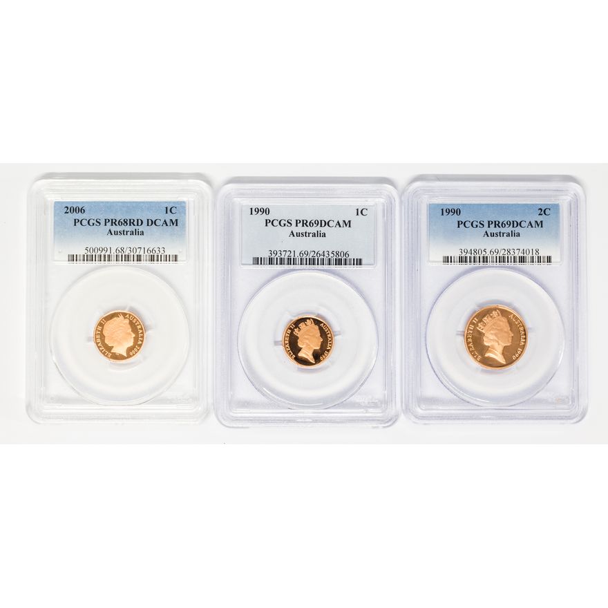 Elizabeth II, Two Cents, Accumulation PR69DCAM