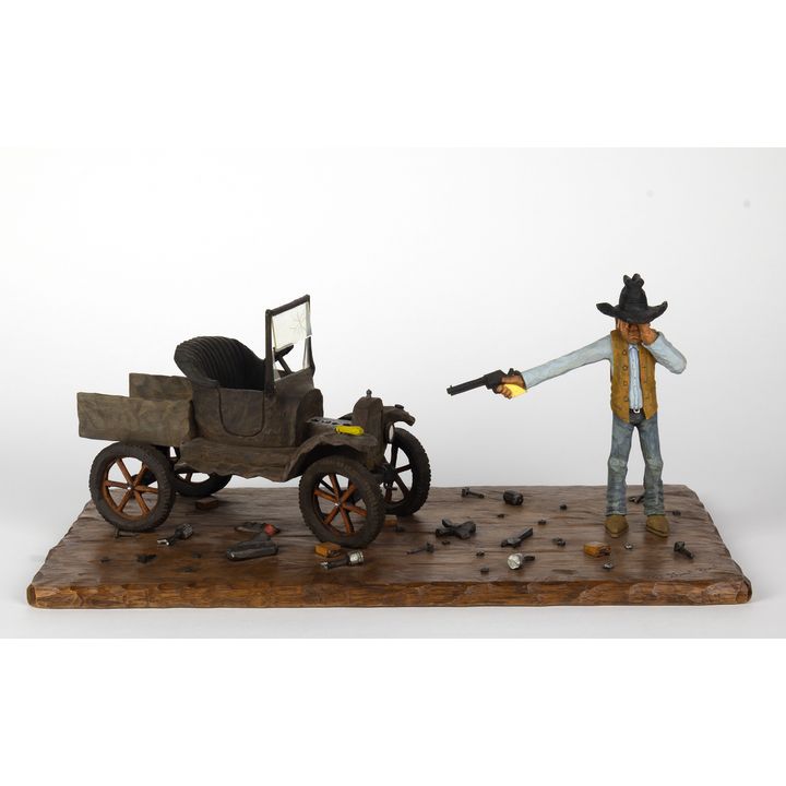 Gene Zesch (1932- ), Model T / End of the Line, 1982