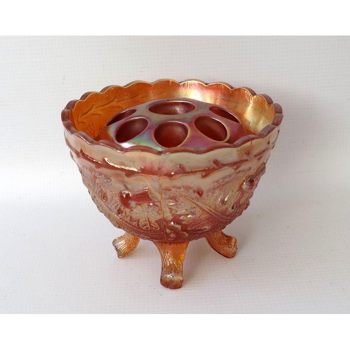 CARNIVAL GLASS ROSEBOWL