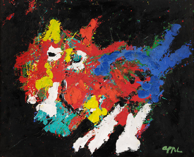 Karel Appel 
(Dutch, 1921-2006)
Cat, 1972
