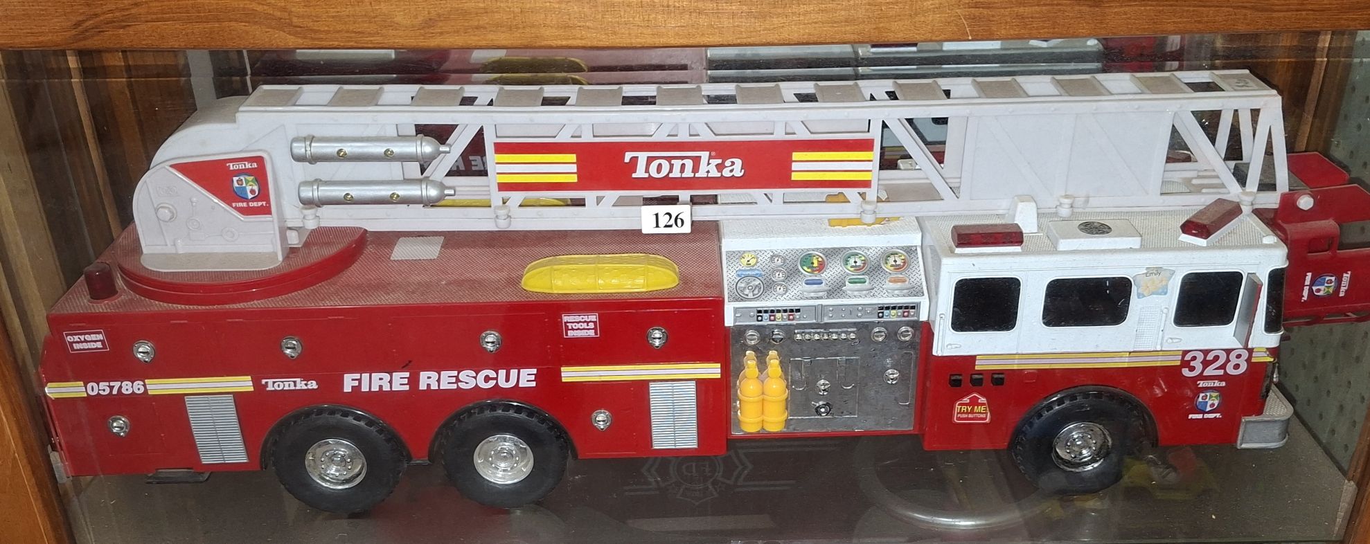 126 · TONKA FIRE TRUCK