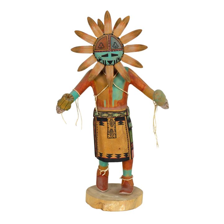 George and Mae Hunch , Sun-Dancer Kachina