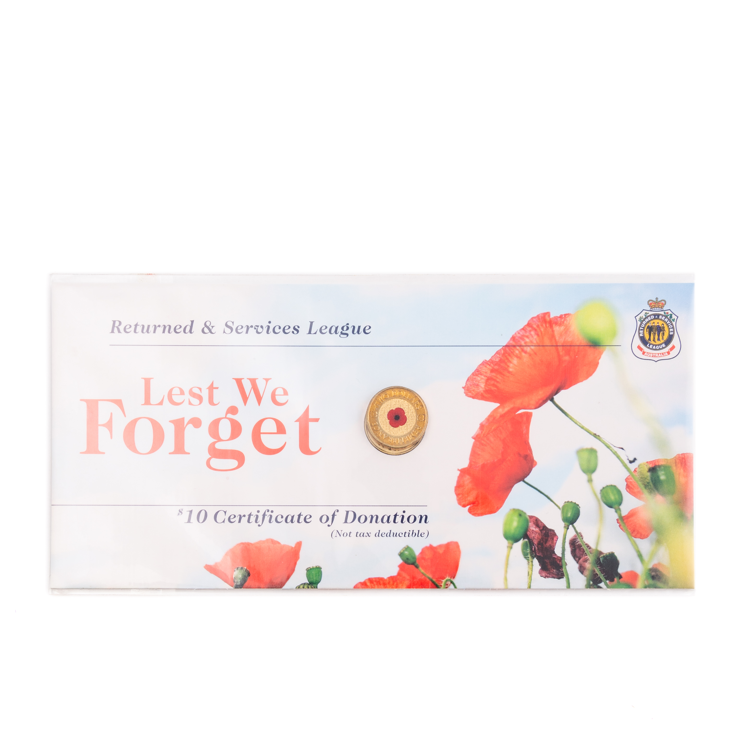 Remembrance - RSL, Two Dollars, 2012, UNC