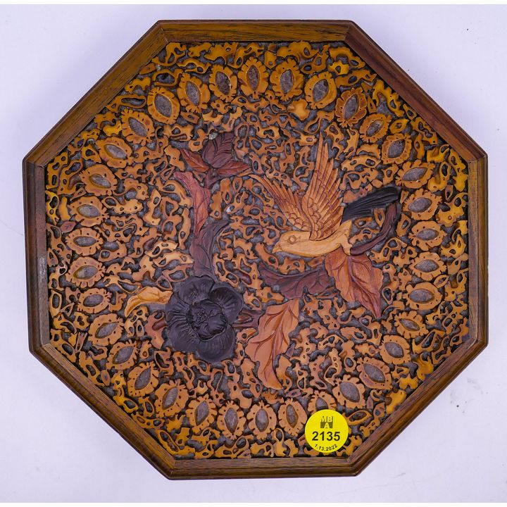 Chinese Rosewood Sweet Meat Box- 8''