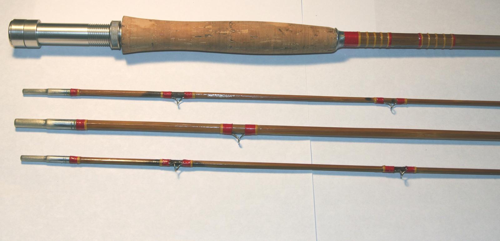 1930's Montague Red Wing Bamboo Fly Rod