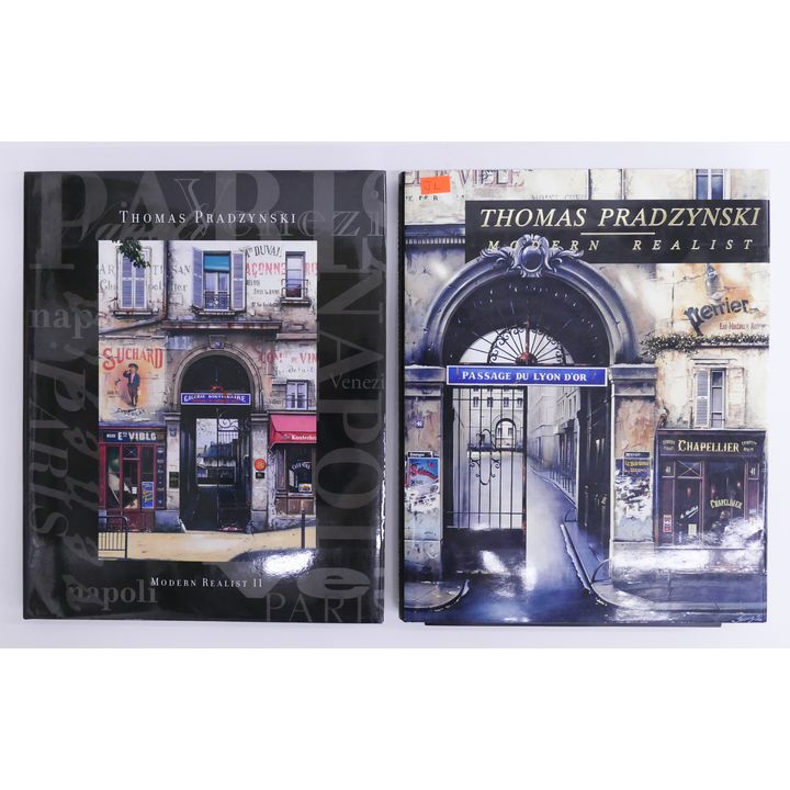 2pc Thomas Pradzynski Art Books