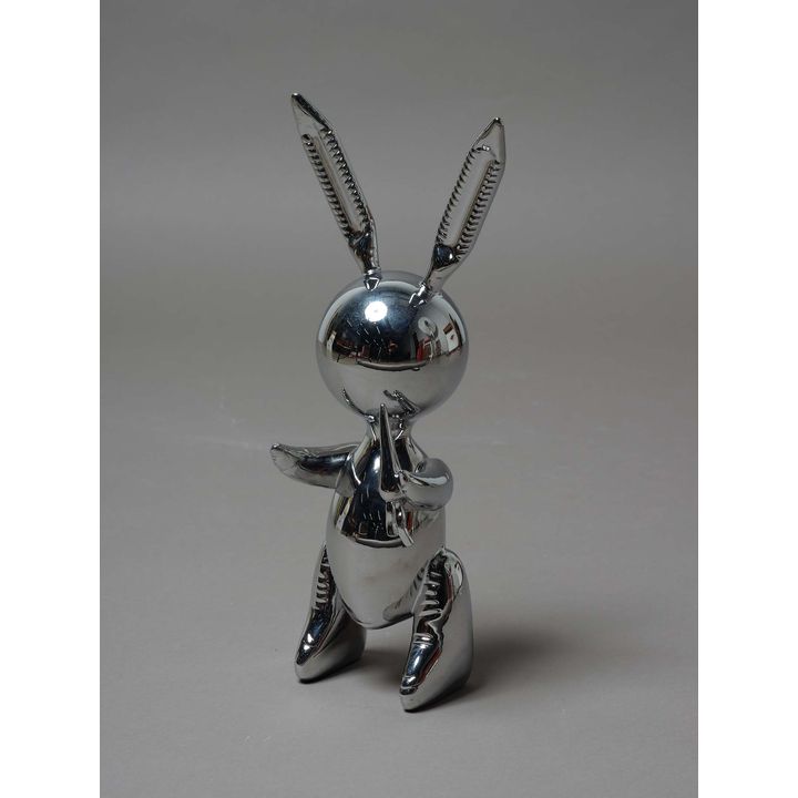 Jeff Koons 'Rabbit (Silver)'