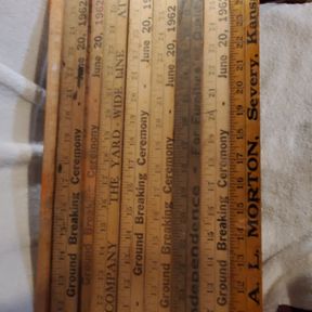 Independence, Severy (McCormick Deering) other yard sticks