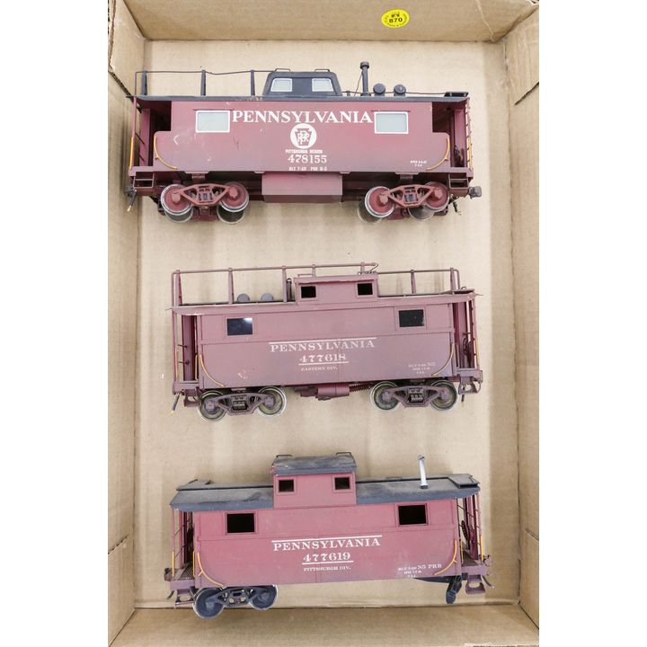 Box Brass Pennsylvania Cabooses