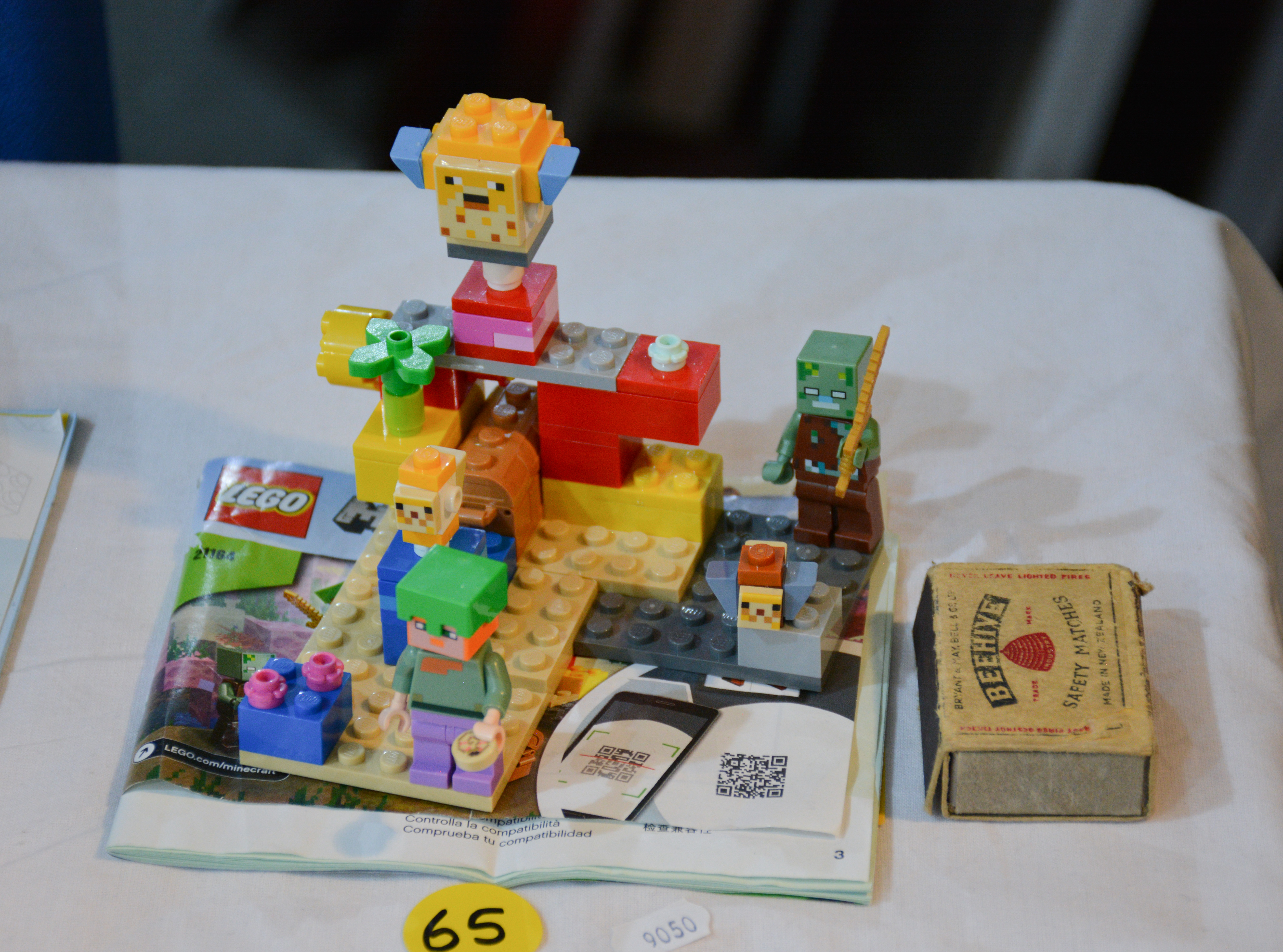 Lego Minecraft Set — sold at auction in New Zealand for $10