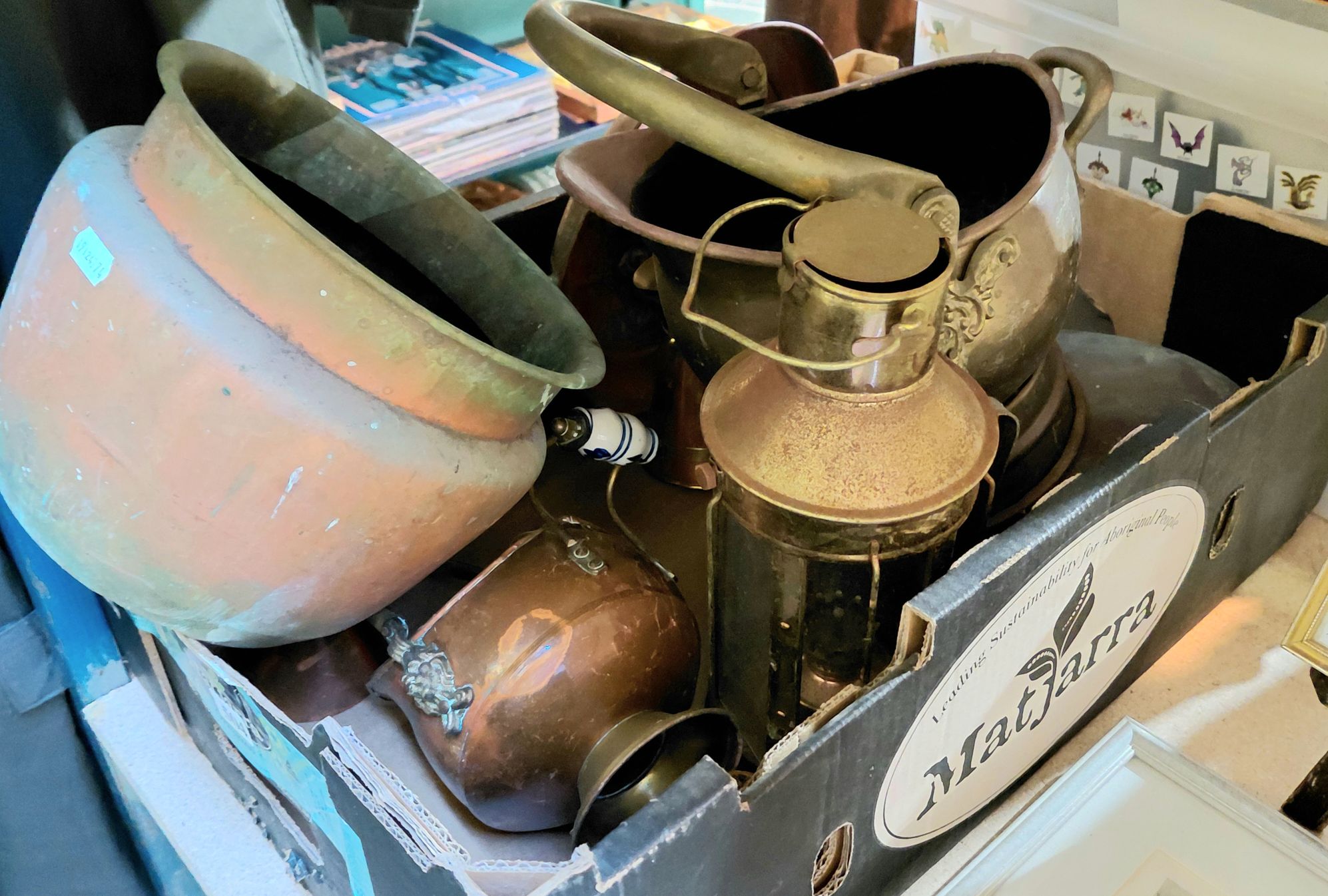 8 PIECES OF COPPER