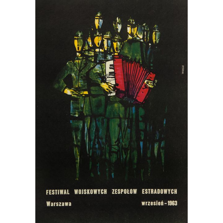 Roman Opałka | Festiwal Wojskowych Zespołów Estradowych, 1963 r.