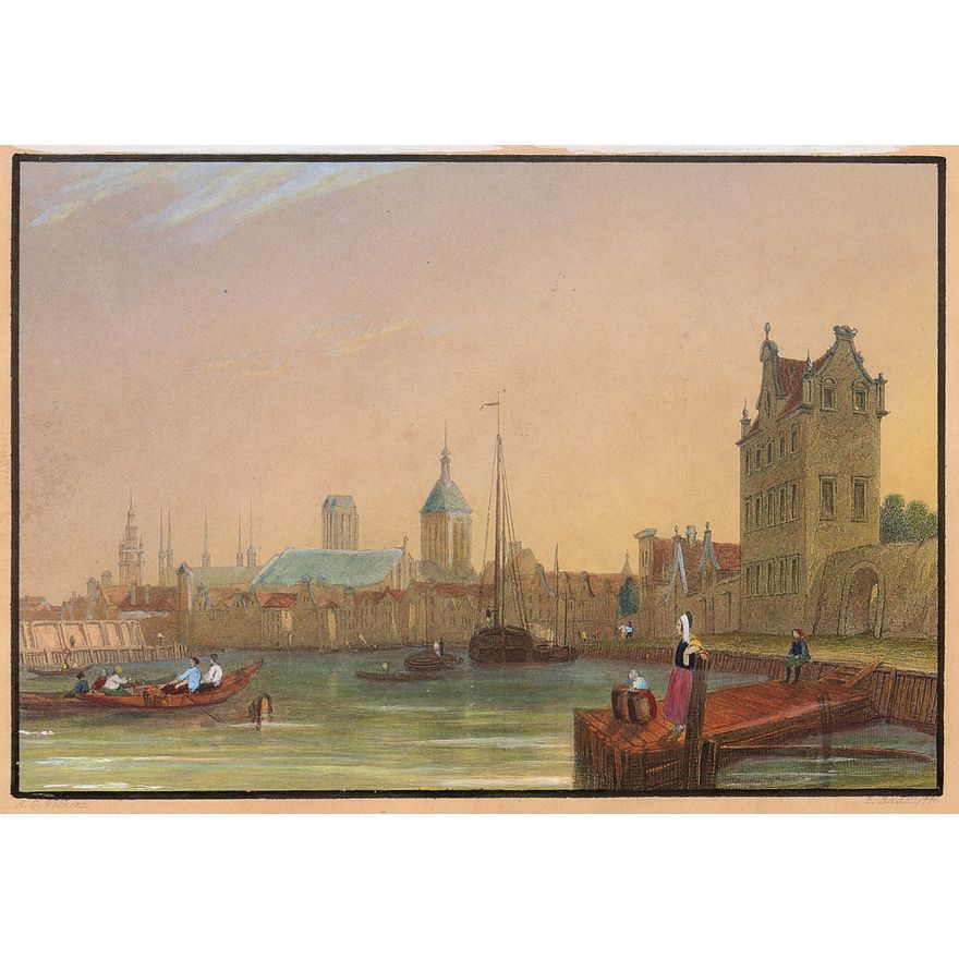 E. Radclyffe | View of Dantzic from the river