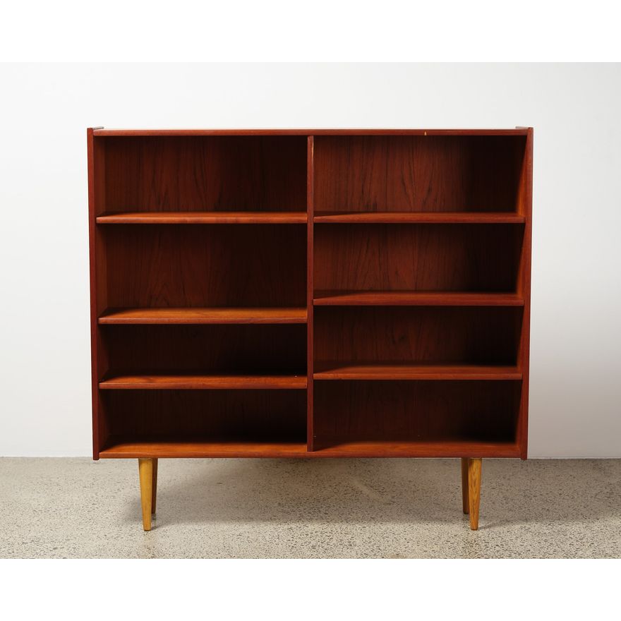 Mid-century Danish teak bookcase