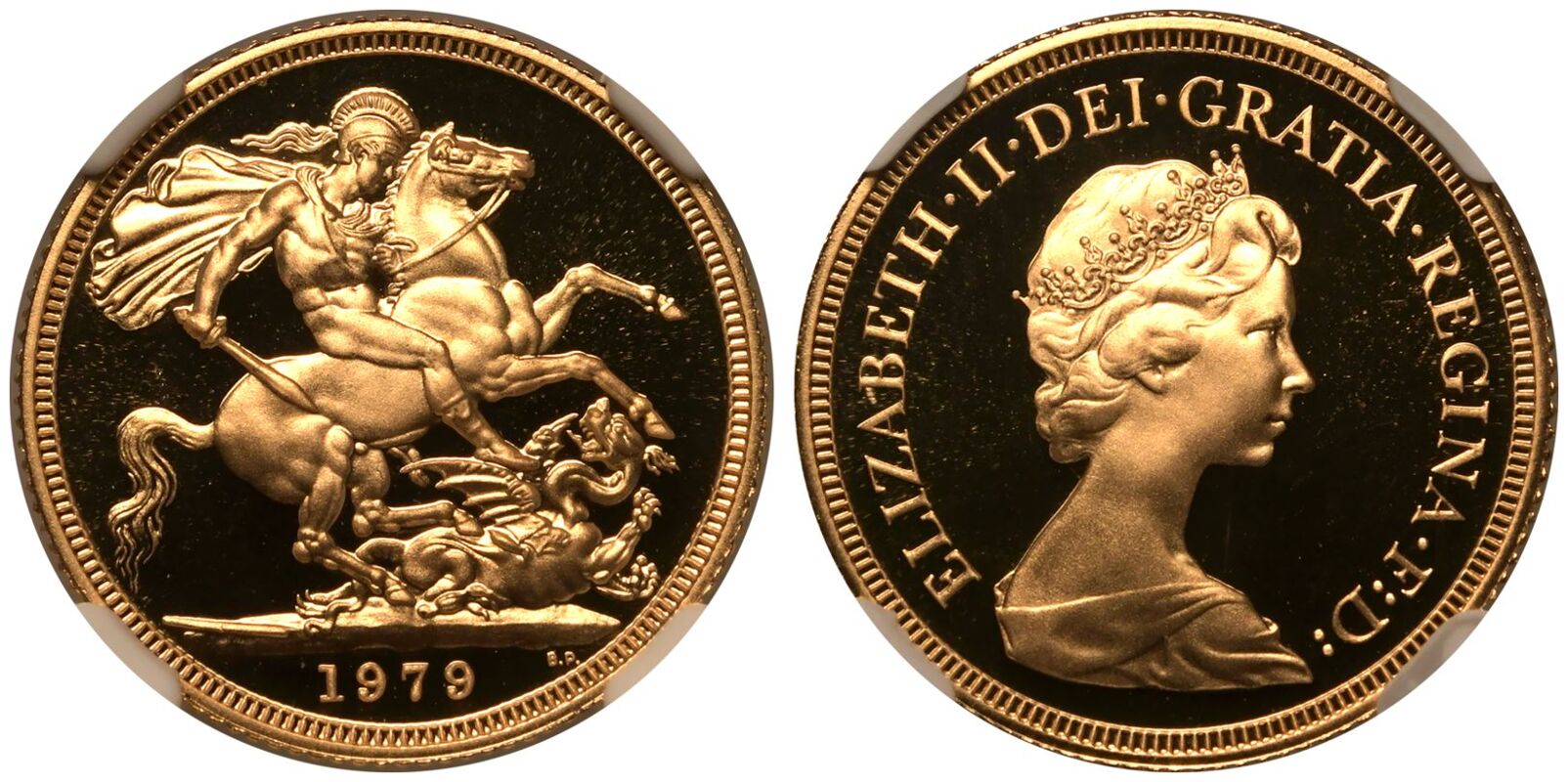 1979 Gold Sovereign Proof NGC PF 70 ULTRA CAMEO | The Coin
