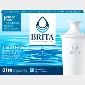 BRITA REPLACEMENT FILTERS 3 COUNT (ADVANCED) WHITE