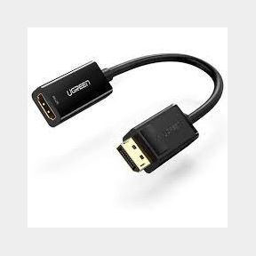 UGreen 40363 DisplayPort Male to HDMI Female 4K 30Hz Adapter-BK - Ug-dp-40363 | SM 51703/1445 B2 (S3)