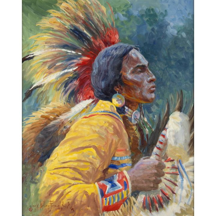 Clark Kelley Price (1945- ), Shoshone Bannock Indian, 2009