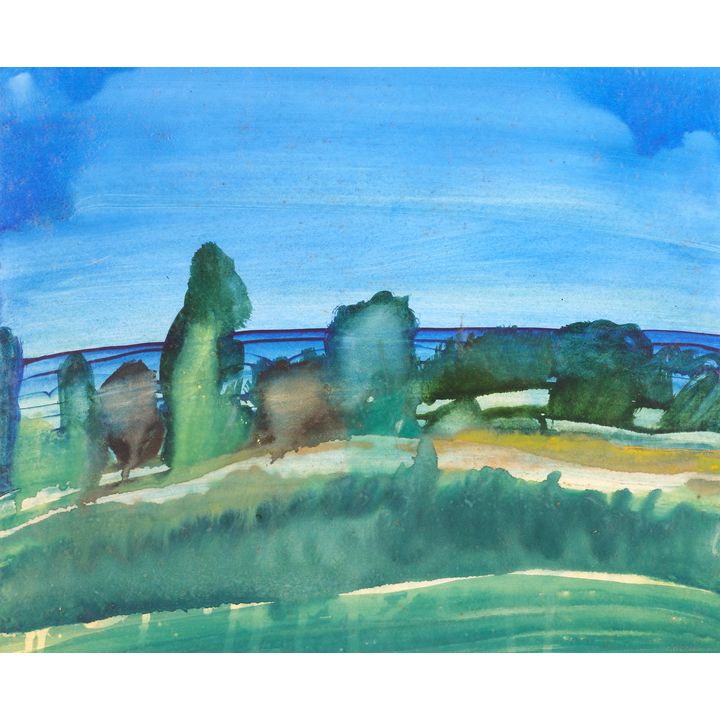 Michael Smither 'Untitled - Coastal Landscape'
