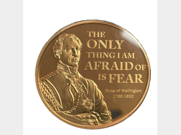 2019 GUERNSEY DUKE OF WELLINGTON 1oz GOLD 5 POUND