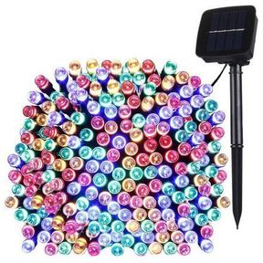 SOLAR BULB FAIRY LIGHT 25M 200LED 3V MULTI COLOR - 52055/30058