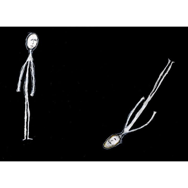 Paul Noffke 'Untitled (two figures)'