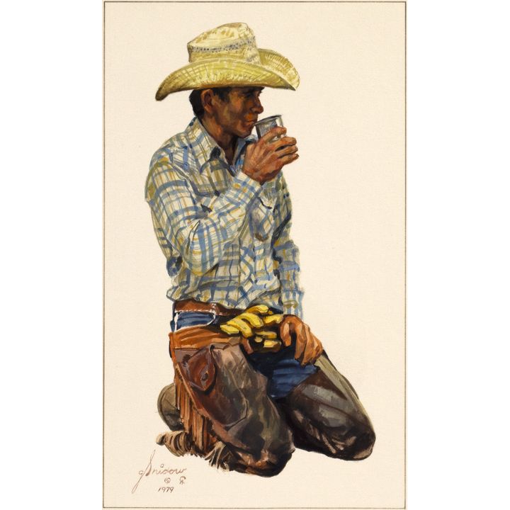 Gordon Snidow (1936- ), Hangin' On, 1979