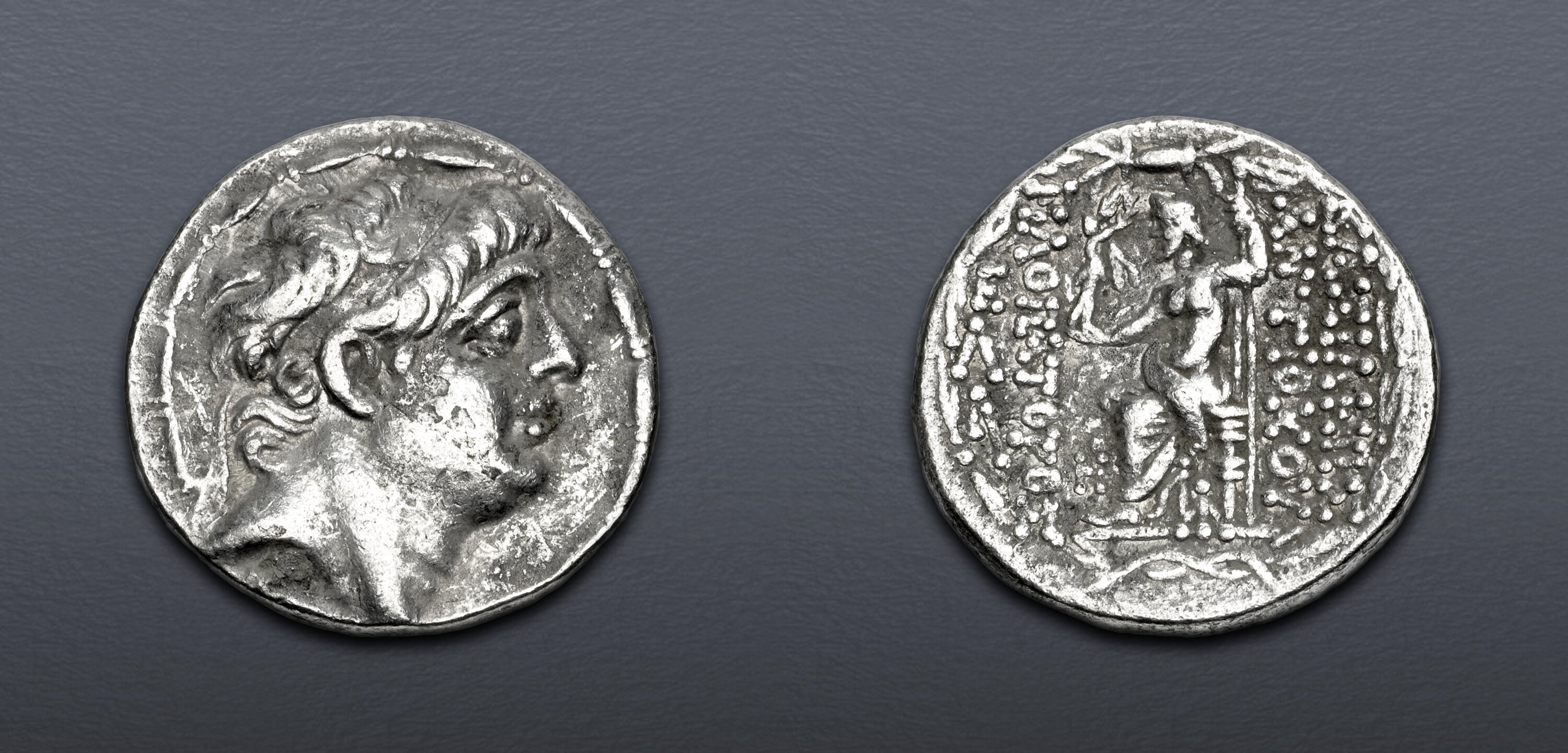 SELEUKID EMPIRE. Antiochos IX Eusebes Philopator (Kyzikenos). 114/3-95 ...