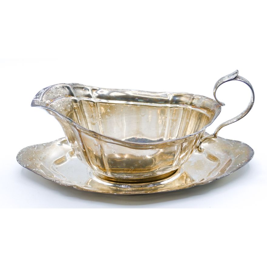 Reed & Barton Dublin Sterling Gravy with Undertray 8'' - 341 Grams TW
