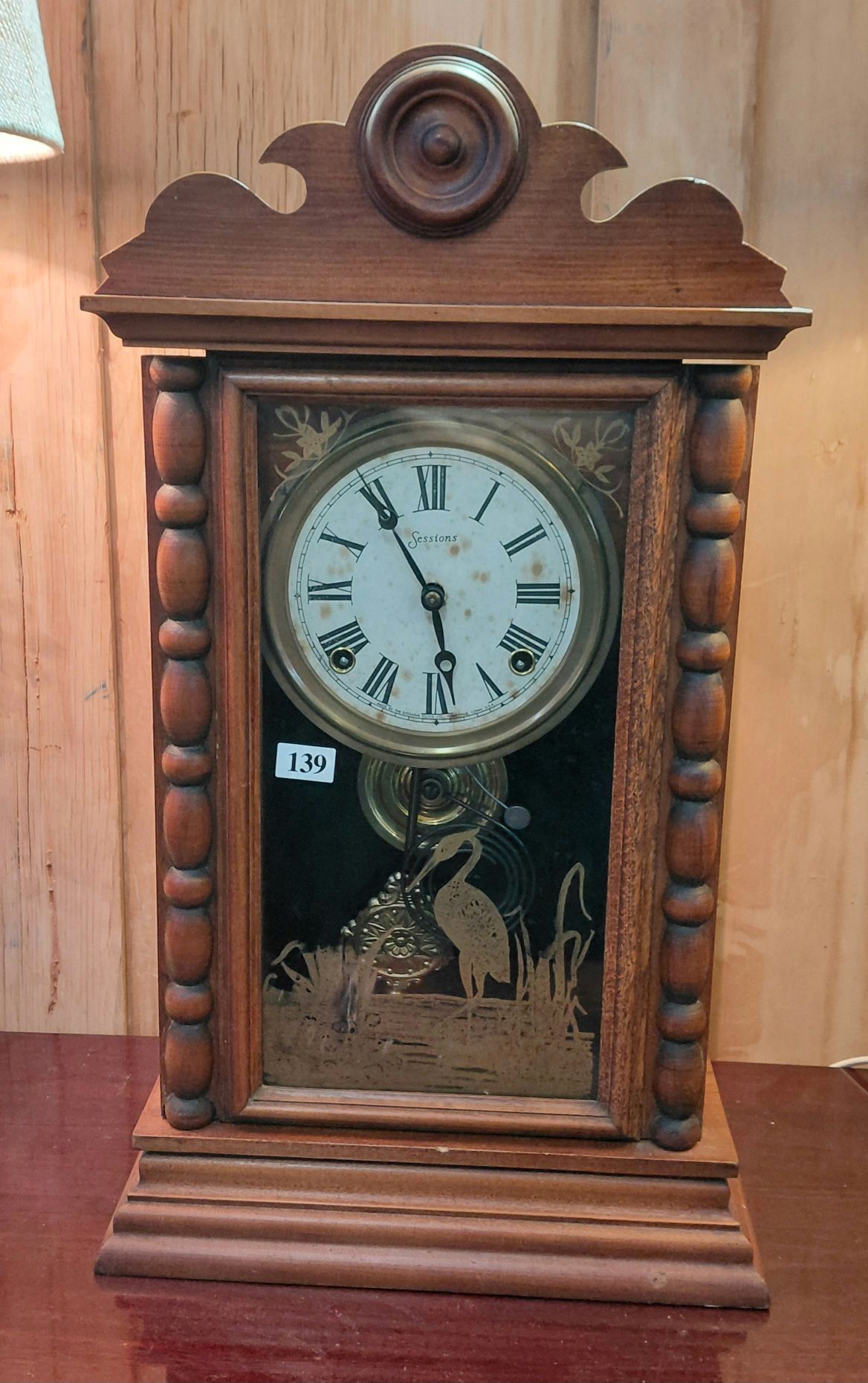 139 · SESSIONS MANTLE CLOCK