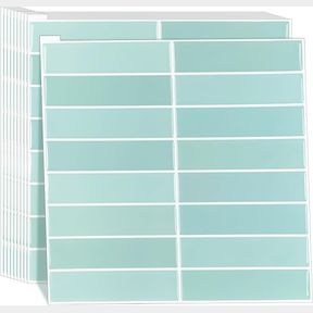 10"L X 10"W RVHOUSE 3D PEEL AND STICK BACKSPLASH 10"X10" 10 SHEET BLUE SELF ADHESIVE TILES WATERPROOF WALLPAPER FOR RV DECOR KITCH