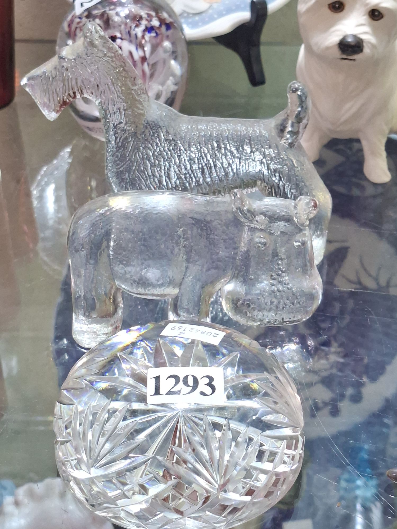 1293 · GLASS PAPERWEIGHTS