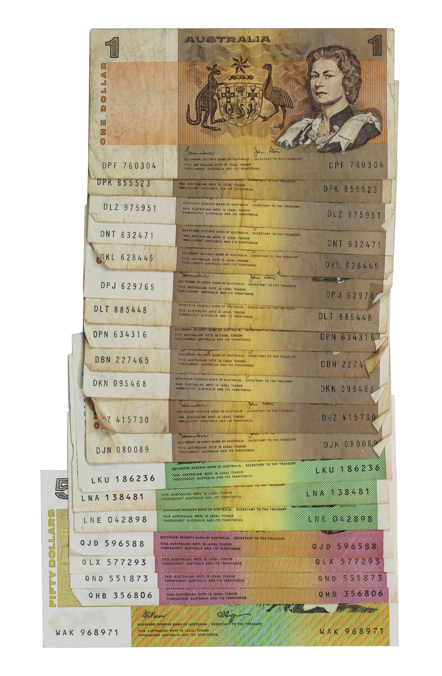 2105. · Accumulation, Elizabeth II, VF- aUNC