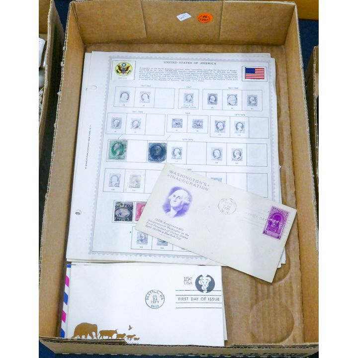 Box Antique Stamps