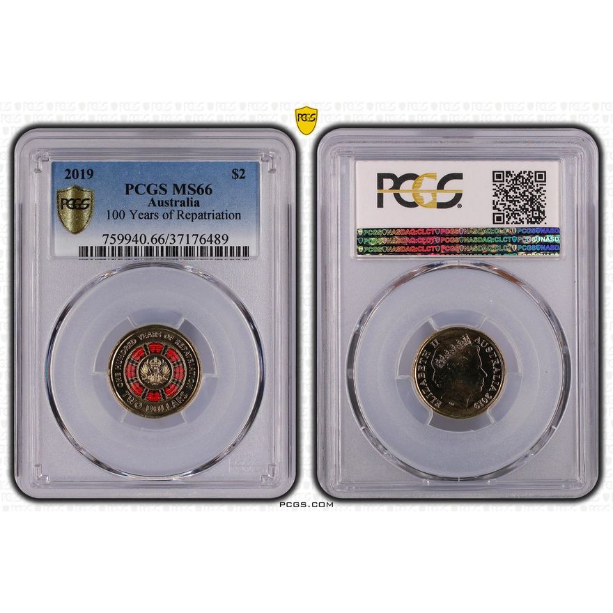 100 Years of Repatriation, Two Dollar, 2019, PCGS MS 66