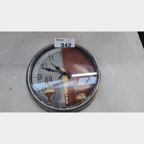 RETRO NORDIC LIVING ROOM DECORATIVE KNIFE FORK QUARTZ WALL CLOCK -B