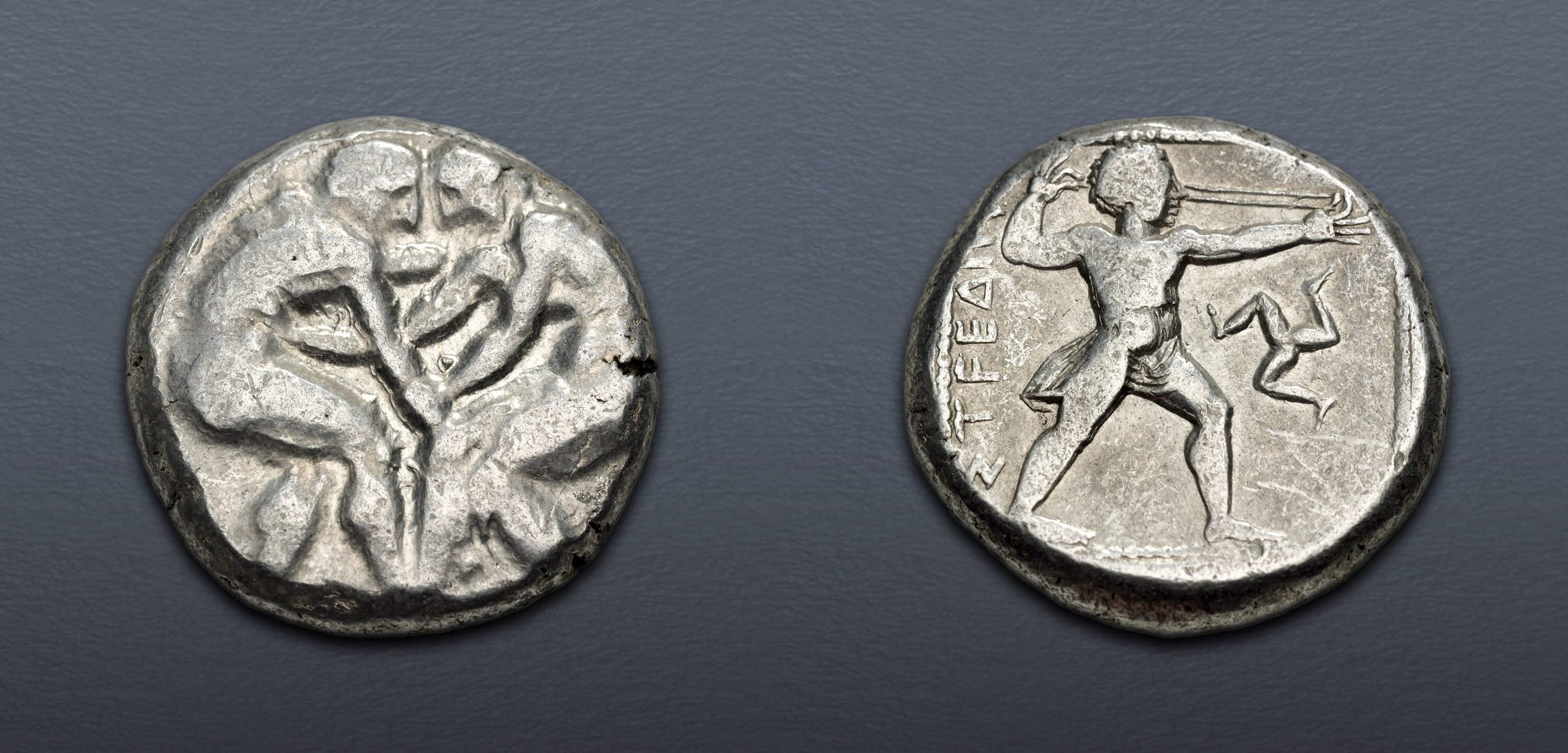 PAMPHYLIA, Aspendos. Circa 380/75-330/25 BC. AR Stater (20mm, 10.90 g ...