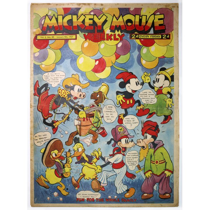 MICKEY MOUSE WEEKLY  -  1936 - 1950