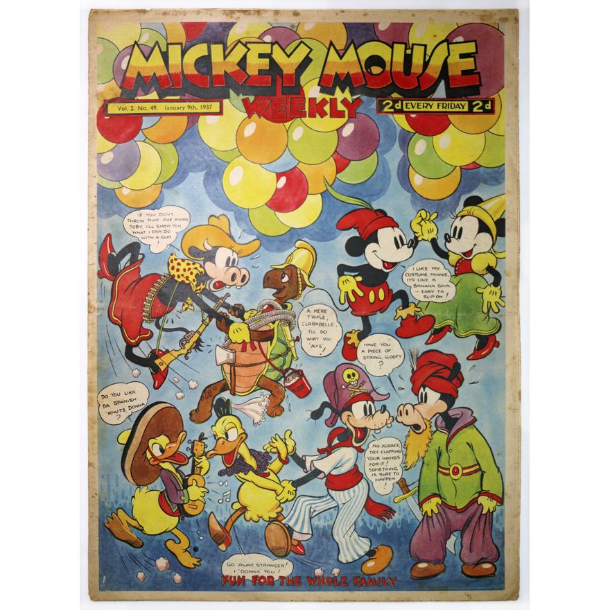 MICKEY MOUSE WEEKLY  -  1936 - 1950