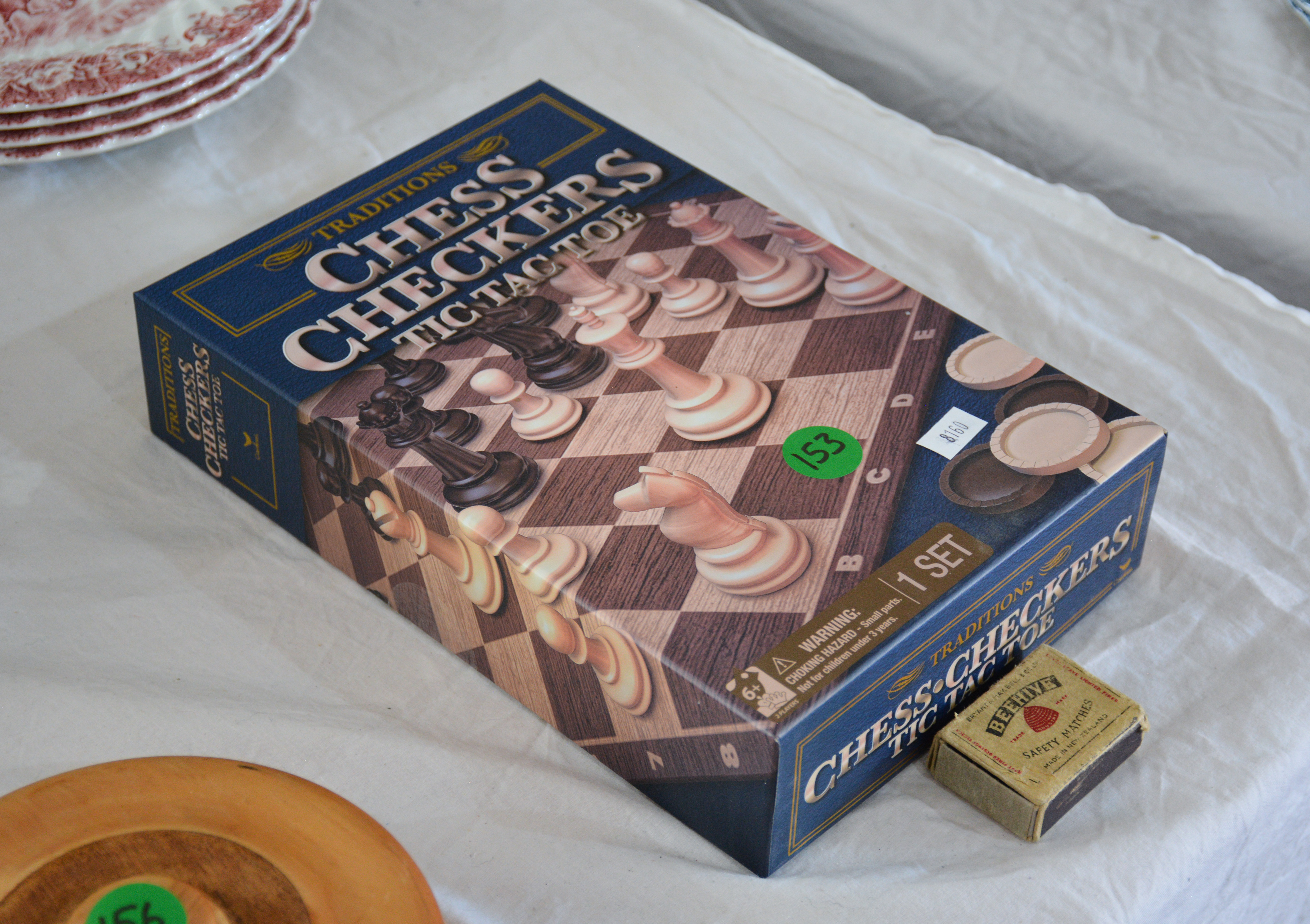 Chess Attackers Tic Tac Toe — sold at auction in New Zealand for $10