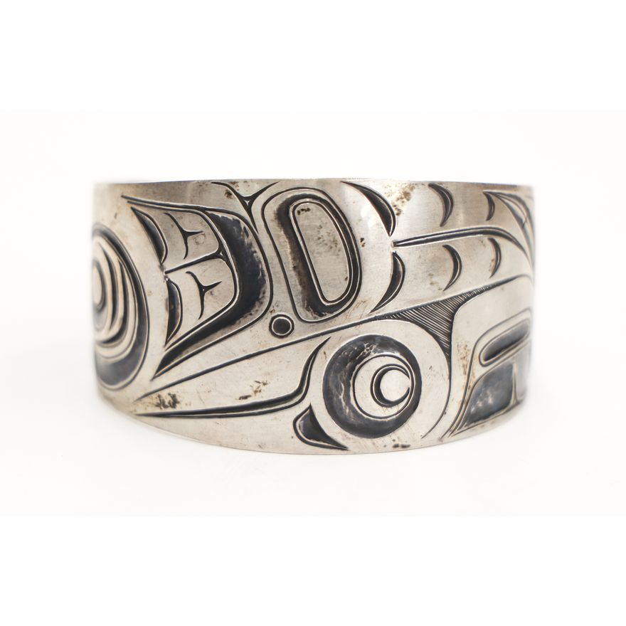 Robert Davidson ''Raven Bracelet'' 1973 Silver